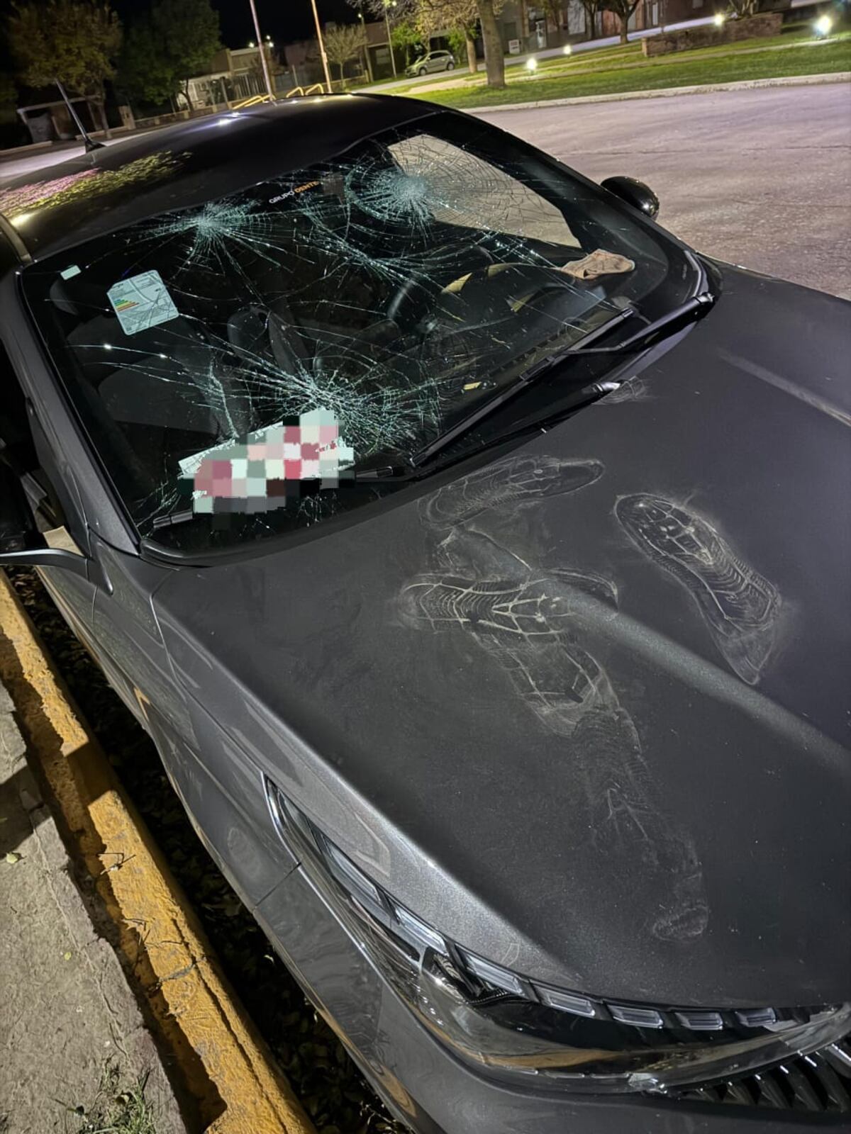 El violento episodio ocurrió en Freyre. (Policía de Córdoba)