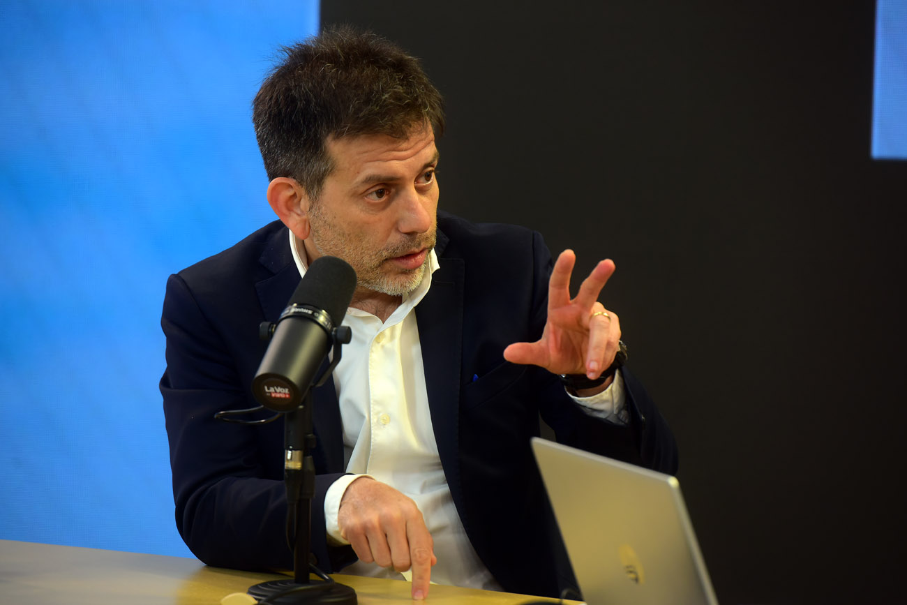 SINTONÍA FINA. Gastón Utrera trabaja codo a codo con la Cámara de Industriales Metalúrgicos para consensuar propuestas laborales. (Nicolás Bravo / La Voz)