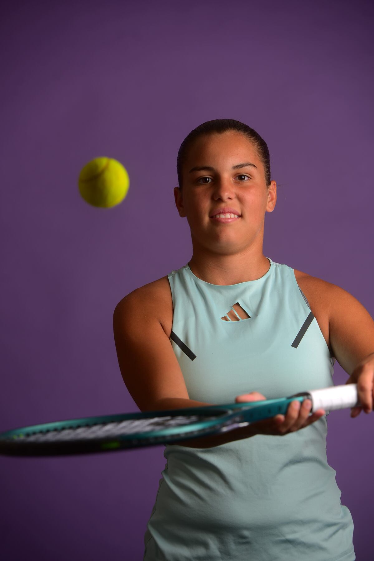 Martina Piccolo, premio Estímulo 2025 en tenis. (Nicolás Bravo / La Voz)
