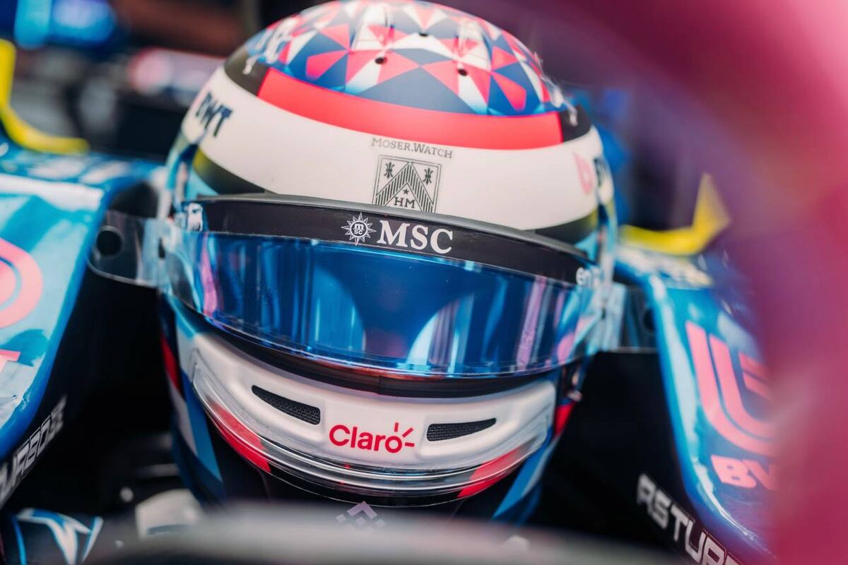 Colapinto se prepara para el GP de Singapur (Alpine)