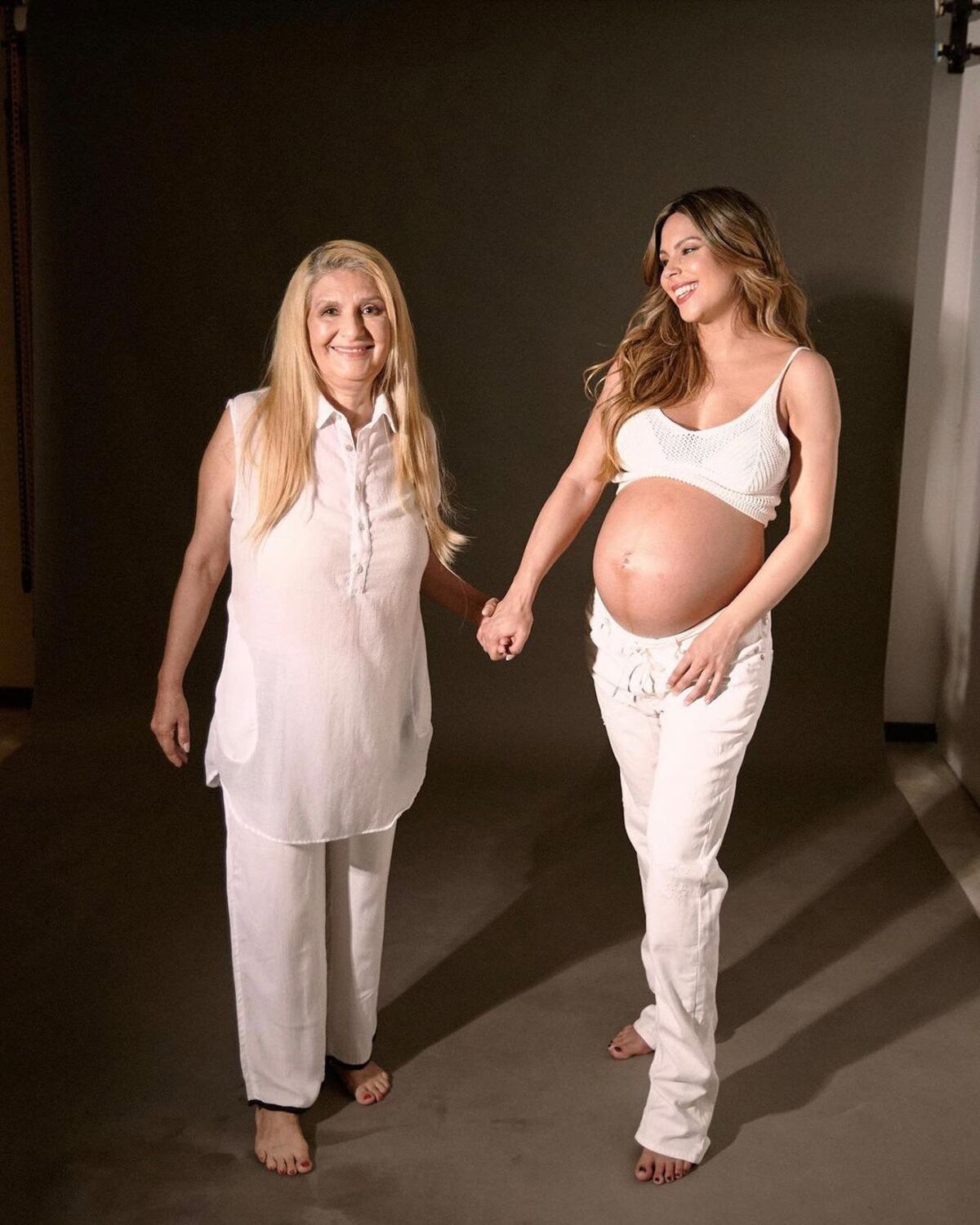 Barby junto a Verónica, su mamá (Instagram).