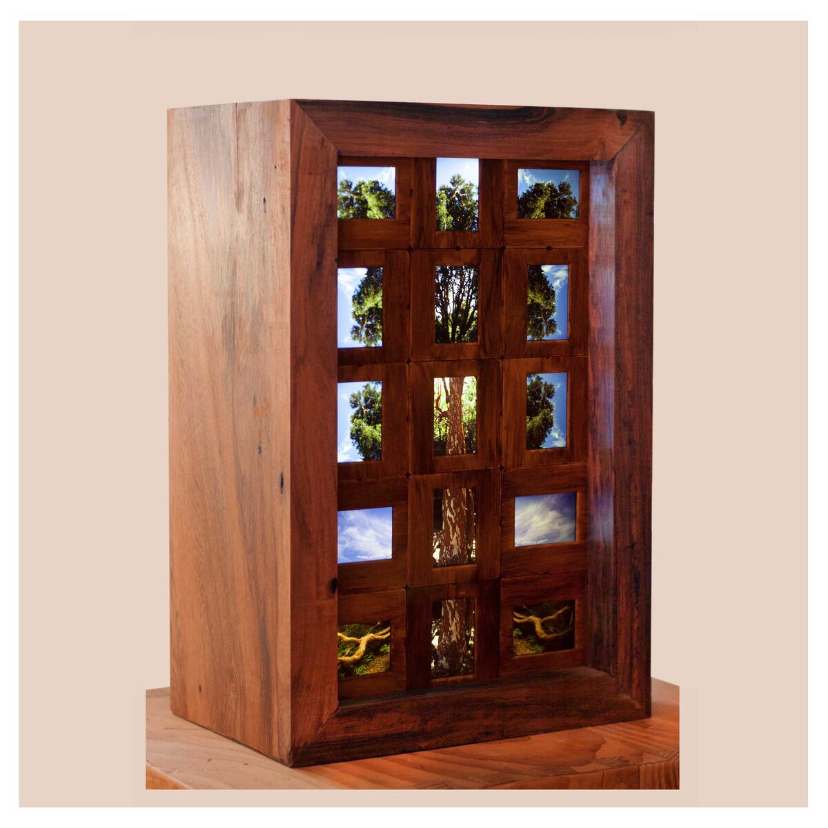 Cubo de Arrayán, una de las obras exhibidas en Casa Foa Córdoba 2025.