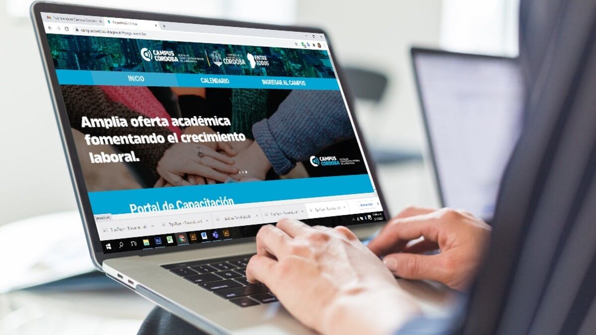 Campus Córdoba es la plataforma para cursar idiomas de forma gratuita y asincrónica.