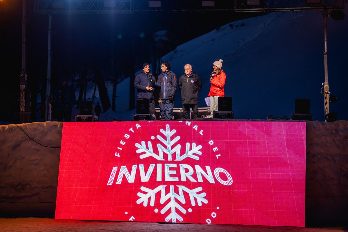 Se realizó la Fiesta Nacional del Invierno para inaugurar la temporada en Tierra del Fuego.