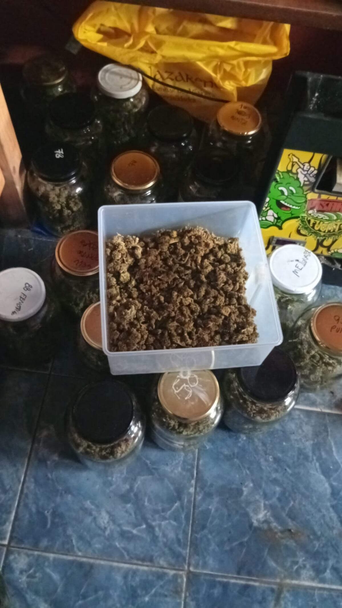 La droga. (Policía)