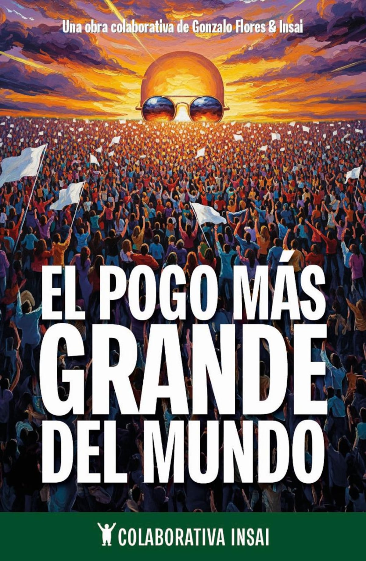 "El pogo más grande del mundo", libro de Carlos La Casa. (Orsai)