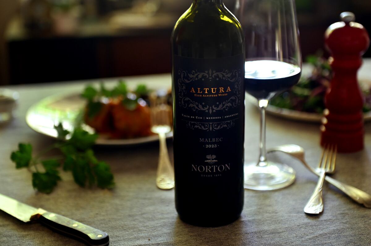 La línea Altura de Norton presenta sus nuevas cosechas de esta línea con uvas del Valle de Uco entre ellos el malbec (Javier Ferreyra)