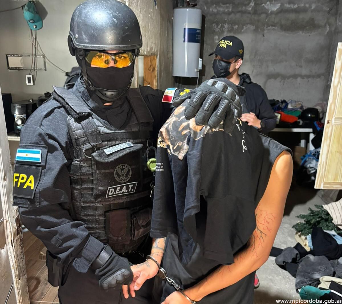 Fuerza Policial Antinarcotráfico efectuaron nueve allanamientos, detuvieron a seis personas y secuestraron estupefacientes en la ciudad de Córdoba y Malvinas Argentinas.