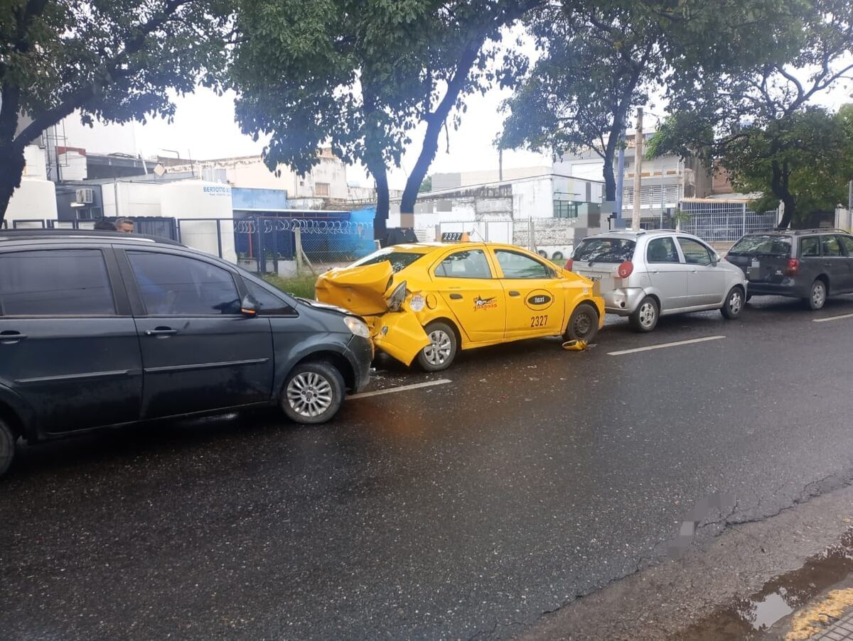 El choque. (Policía)