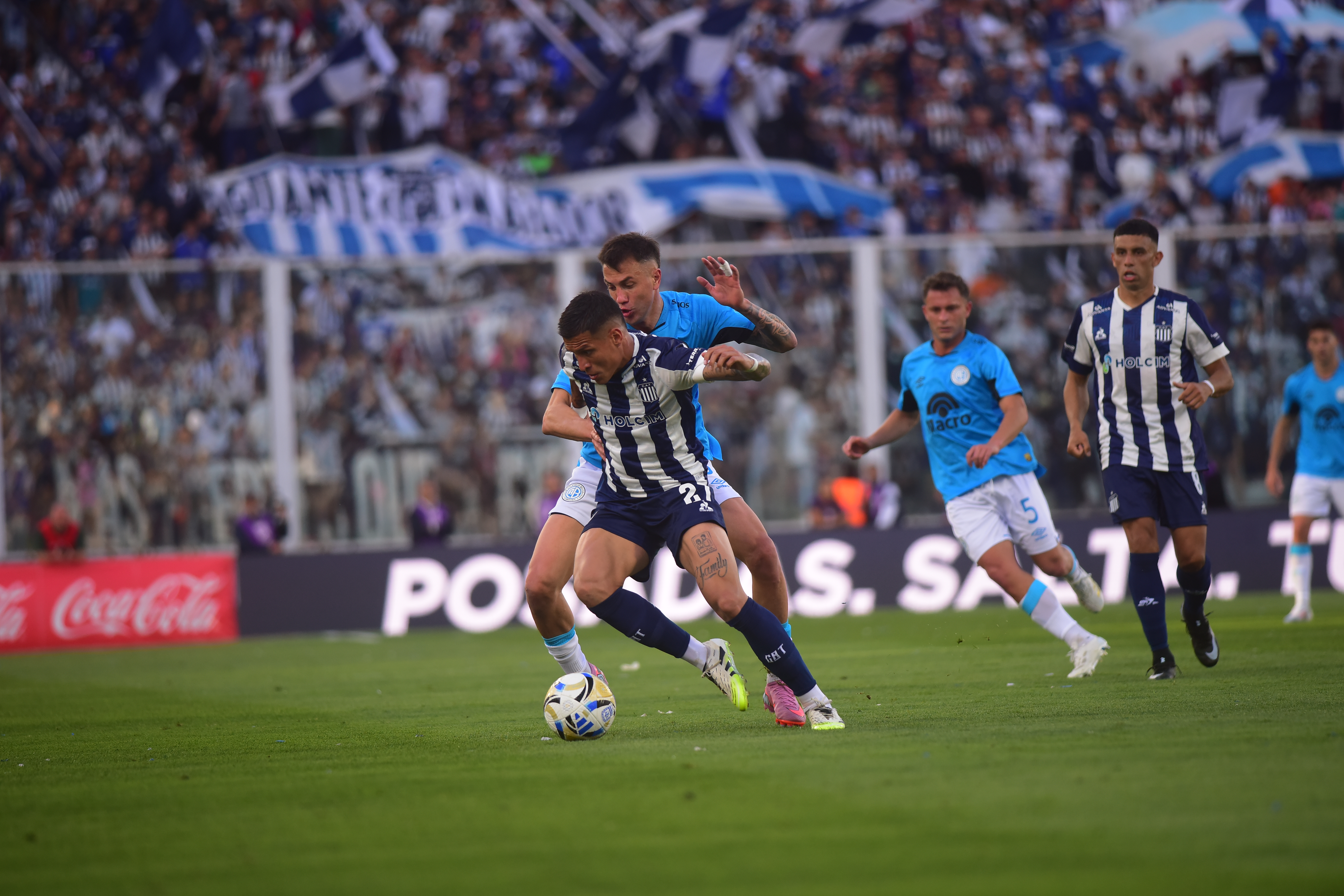 Partido Talleres Belgrano en el Kempes por fecha de la LFP. (Javier Ferreyra / La Voz)