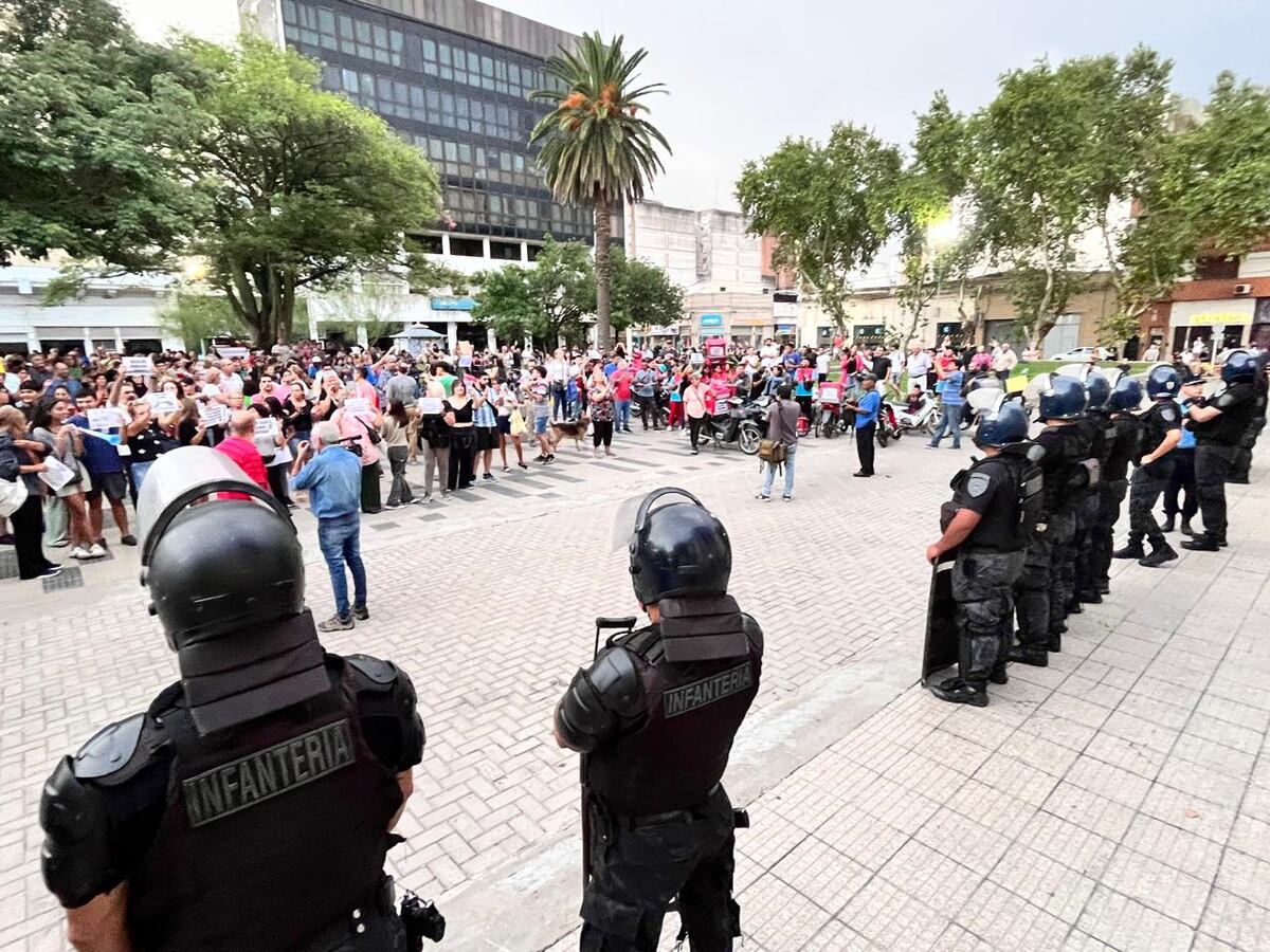 Marcha en Río Cuarto para exigir mayor seguridad (Tomy Fragueiro / La Voz)