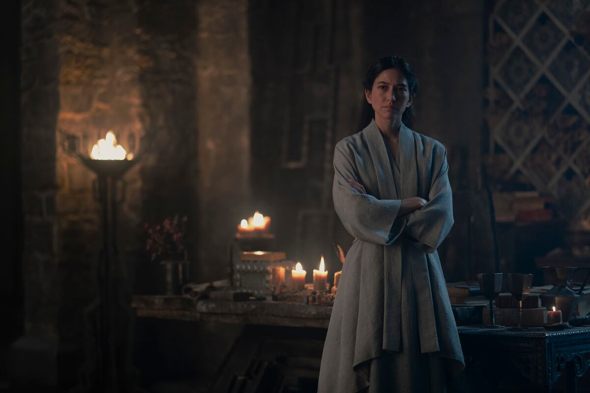 Mysaria le muestra a Rhaenyra "otras formas de librar una guerra". (Prensa Max/Ollie Upton).