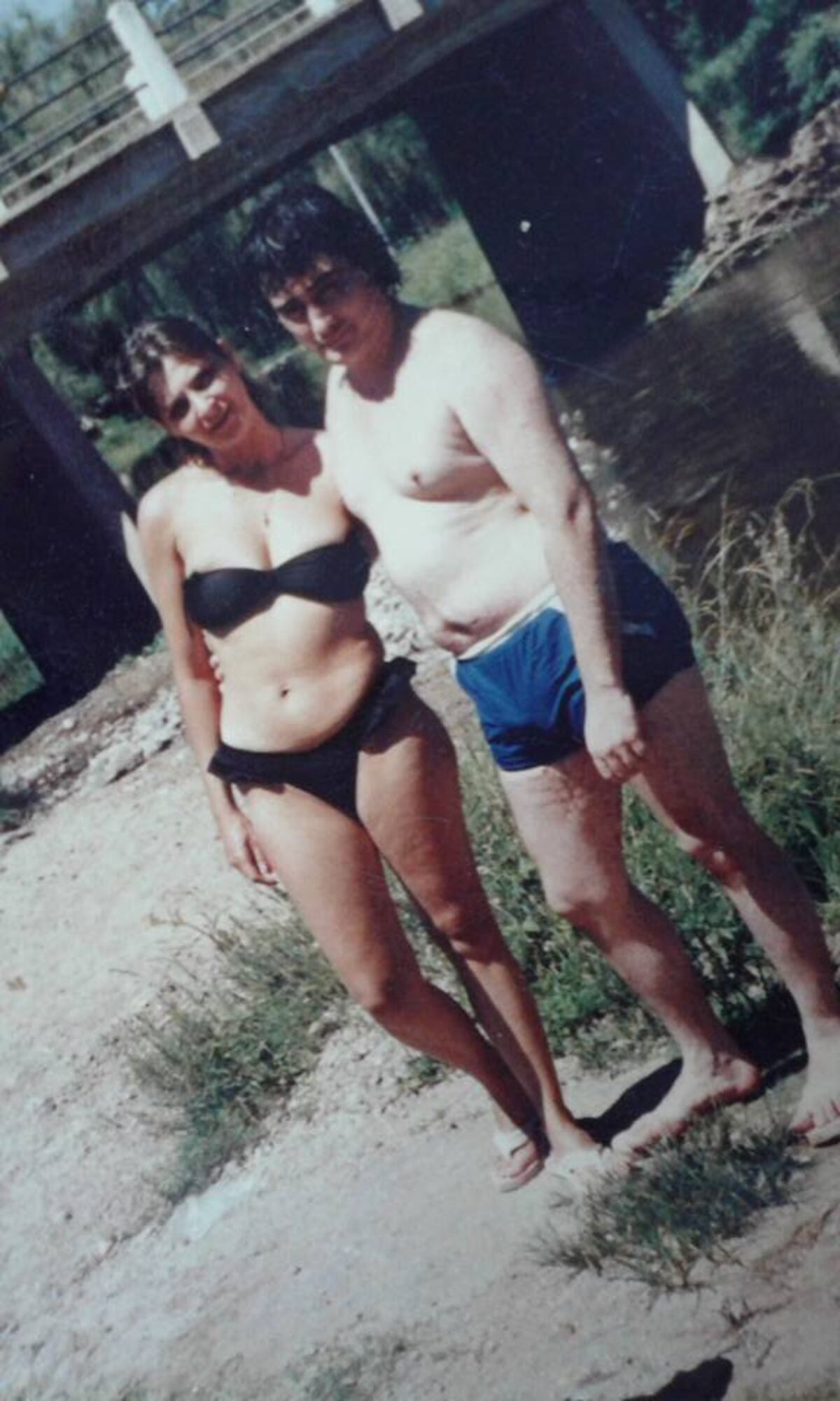 Favatta y el cantante estuvieron casados hasta el fallecimiento del cantante, en 2001. (Facebook Carina Favatta).