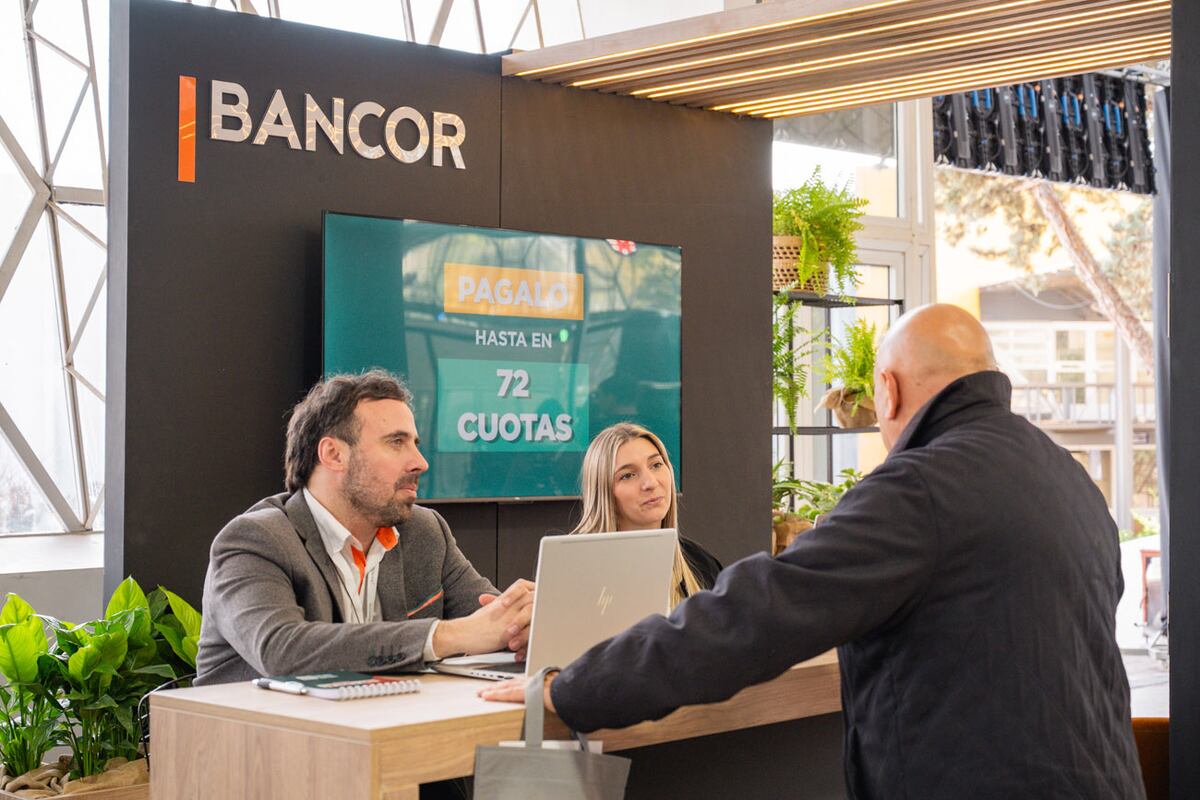 En su stand, Bancor asesoró a cientos de visitantes sobre las condiciones de su línea.