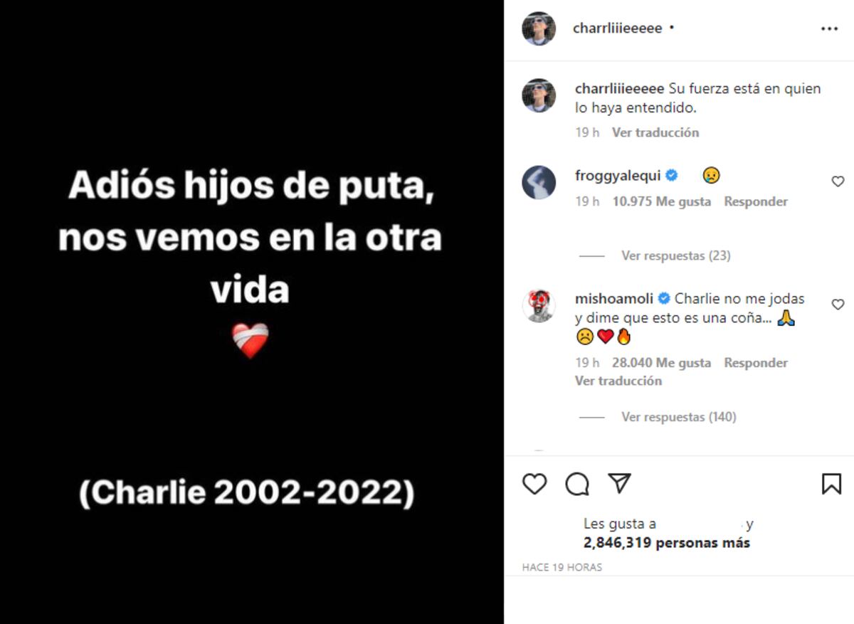Falleció Charlie, el tiktoker que luchaba contra el cáncer y lo tomaba con humor (Captura de pantalla)