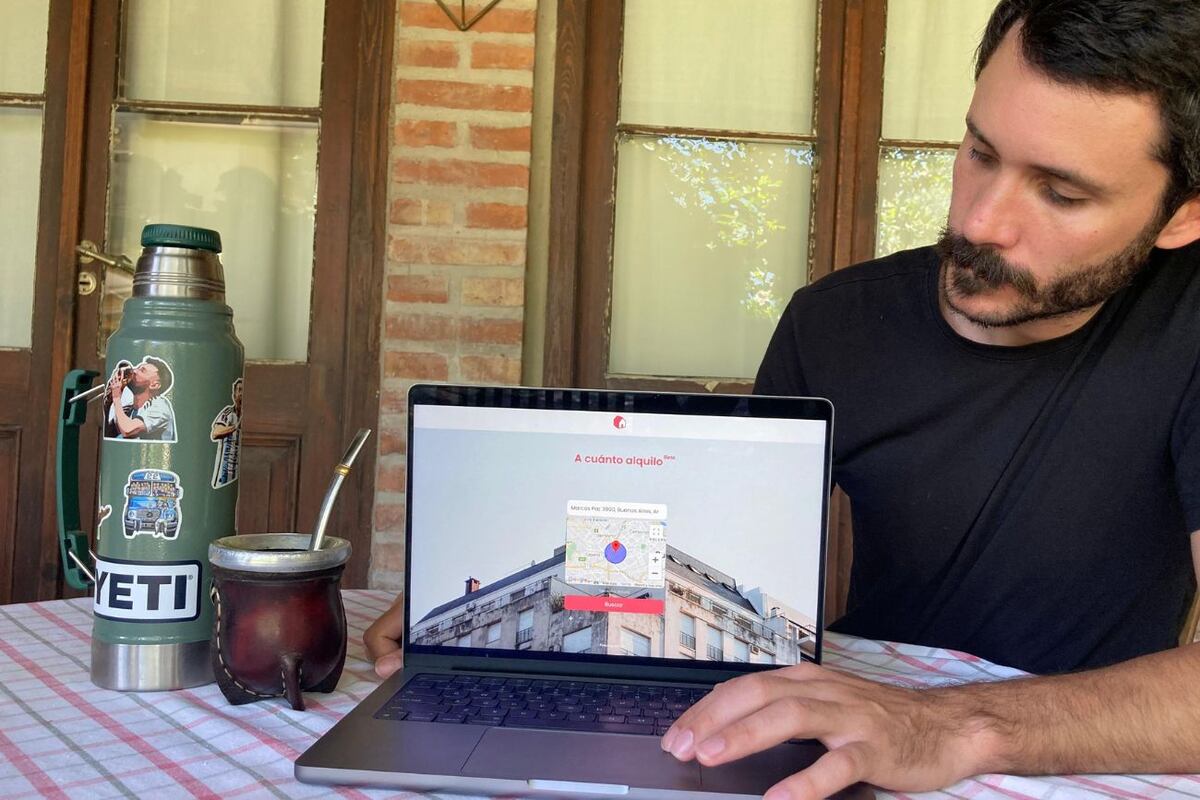 La web brinda a los inquilinos precios de zonas de interés a nivel nacional. (Ignacio Álvarez)