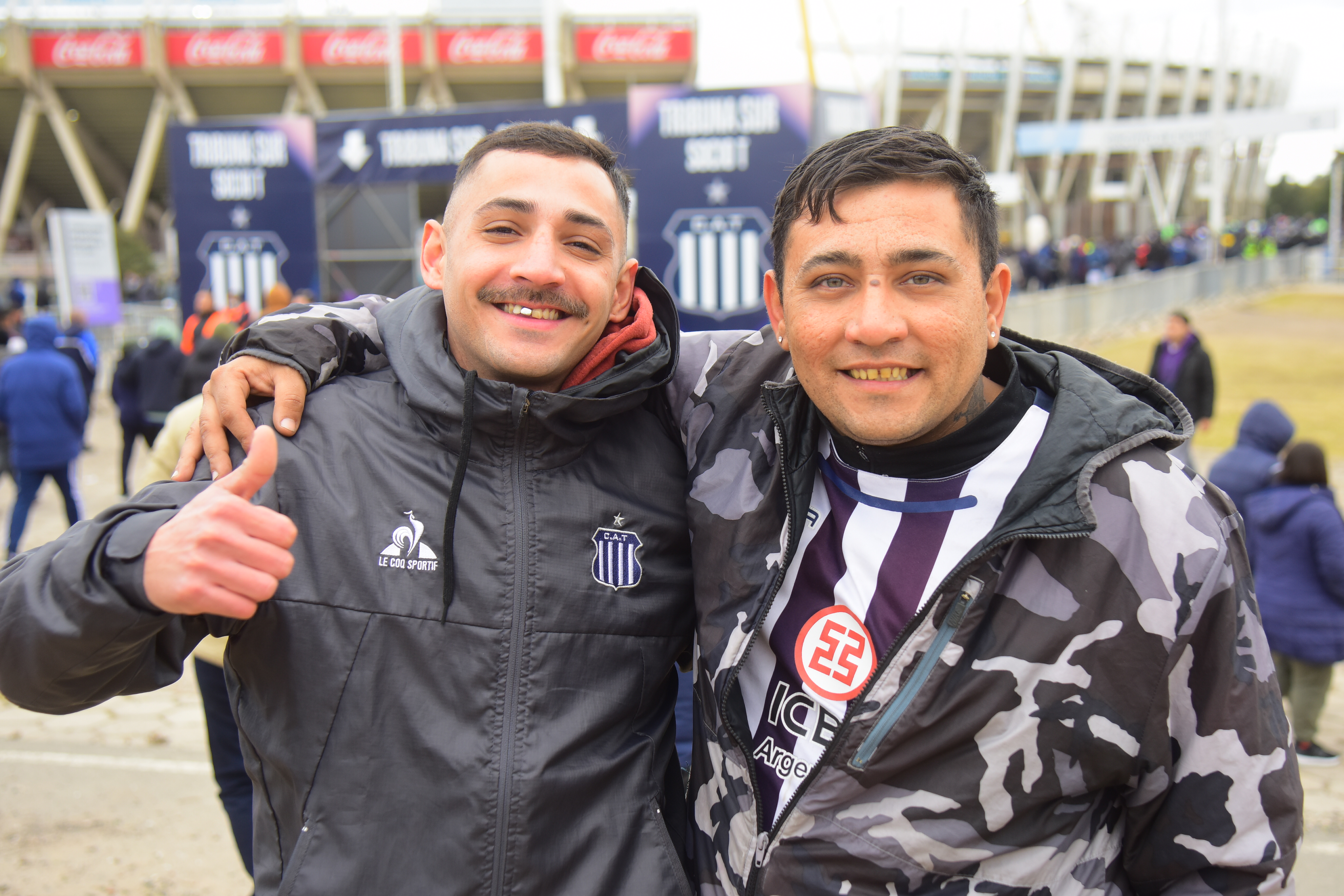 Cara 'e Cancha de Talleres en la previa del partido con Godoy Cruz. (Ramiro Pereyra / La Voz)