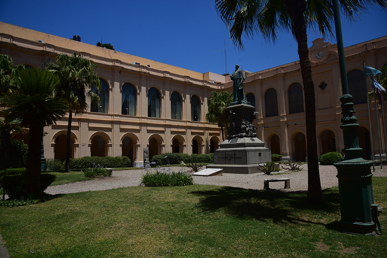 Patio y Galerías del Museo Histórico de la UNC. (Pedro Castillo / La Voz