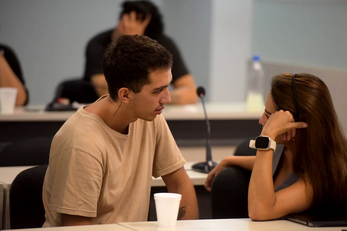 Segunda jornada del juicio por el femicidio de Catalina Gutiérrez. (José Gabriel Hernández / La Voz)