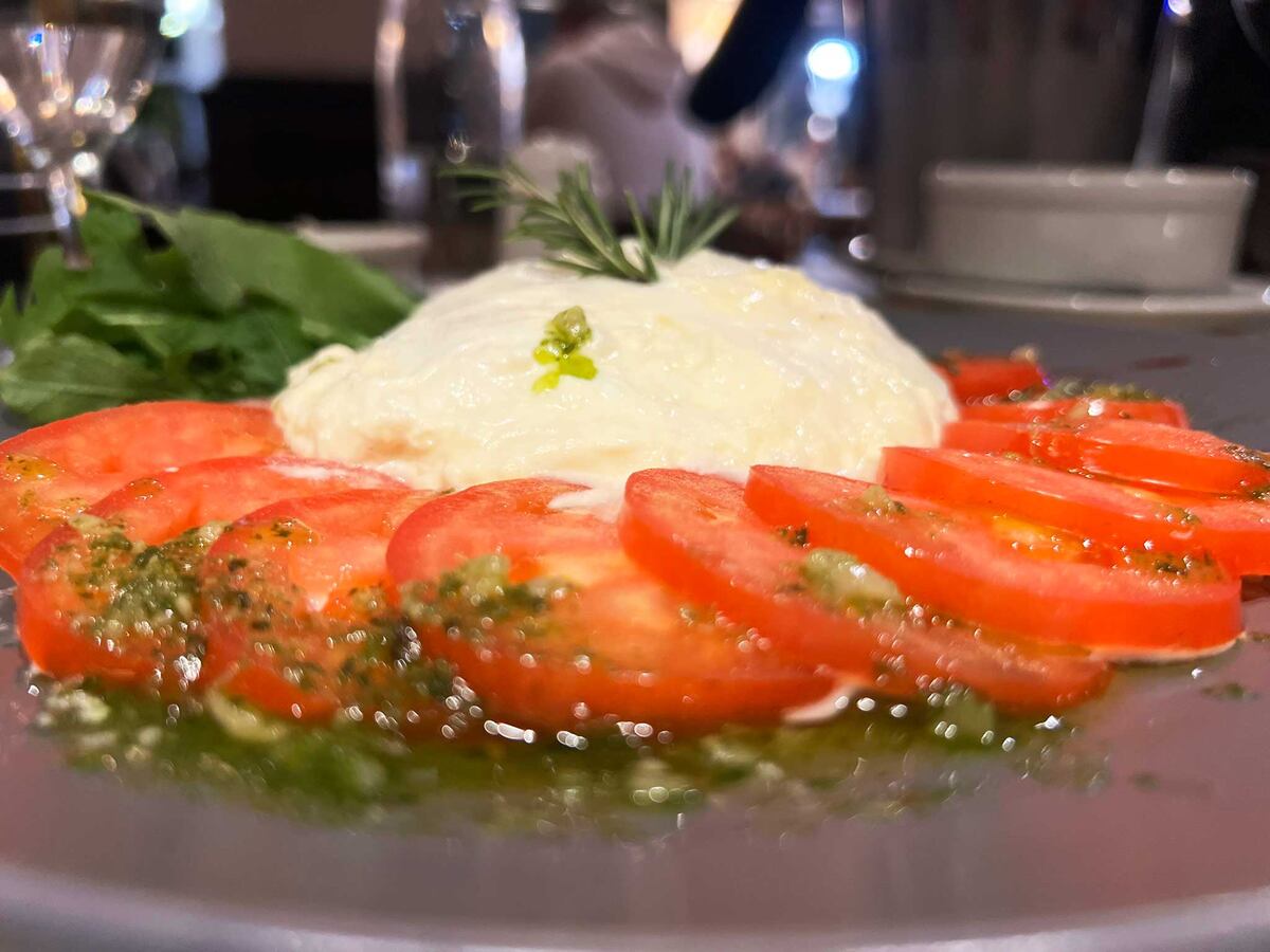 Burrata Capresse (La Voz).