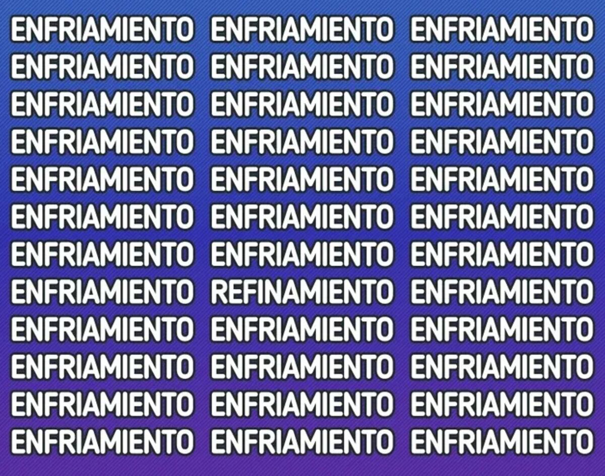 El desafío visual.