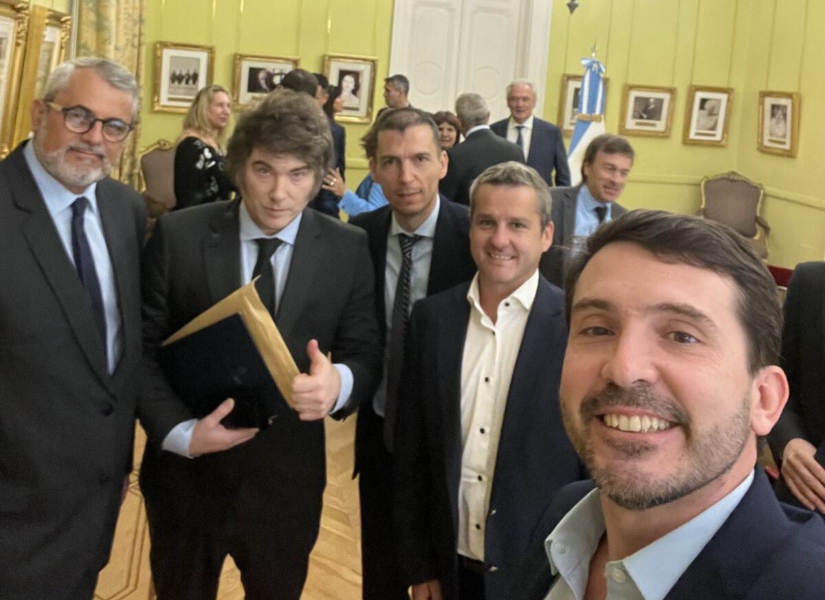 Tournier, Picat, Campero y Arjol. Foto X Martín Arjol