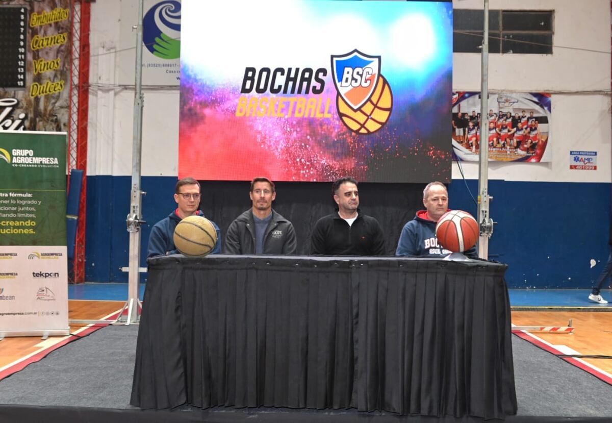 Bochas Sports de Colonia Caroya realizó el lanzamiento a la Liga Argentina y la Liga Femenina Nacional. (Prensa Bochas)