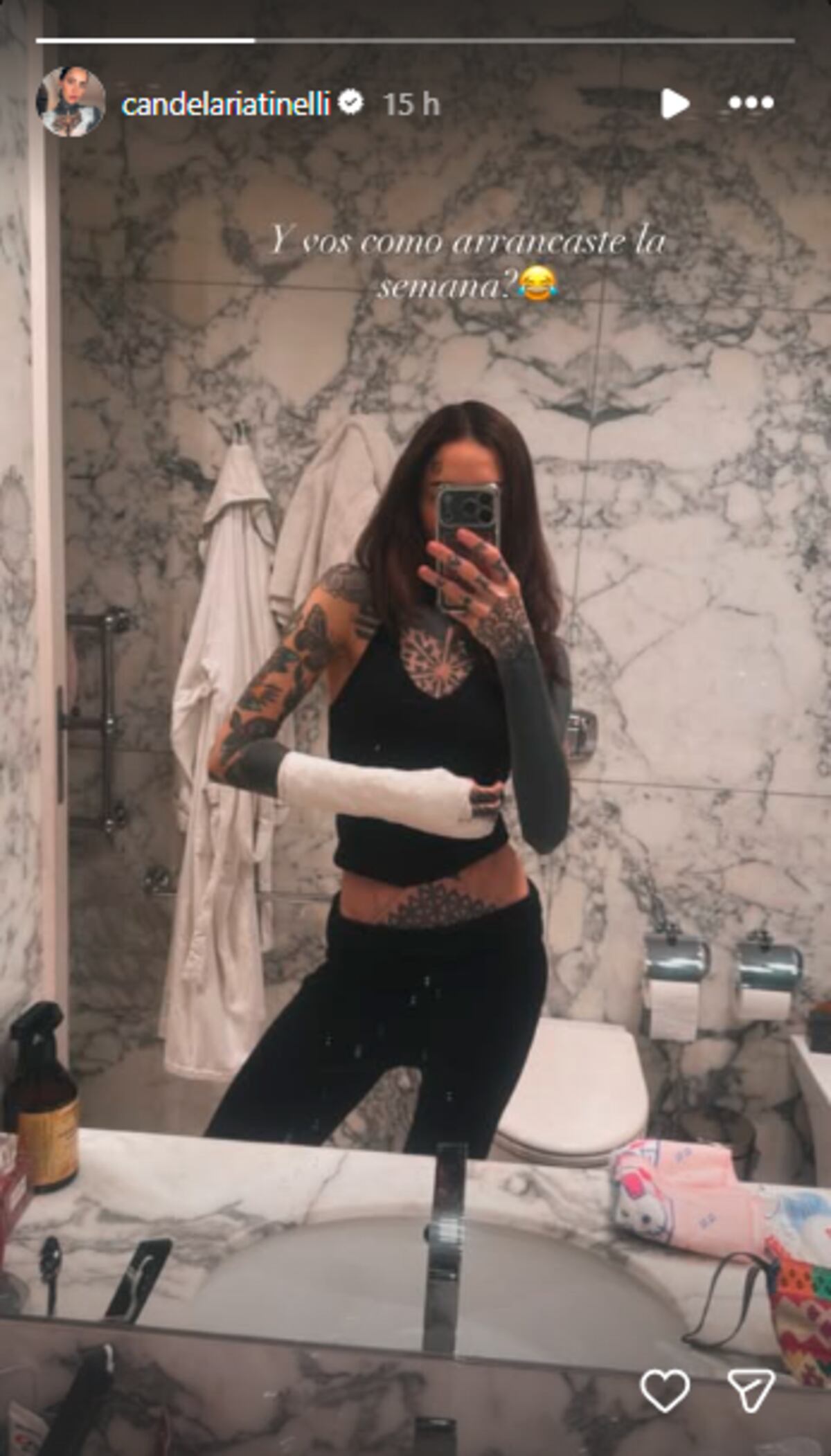 Foto: Cande Tinelli en Instagram.