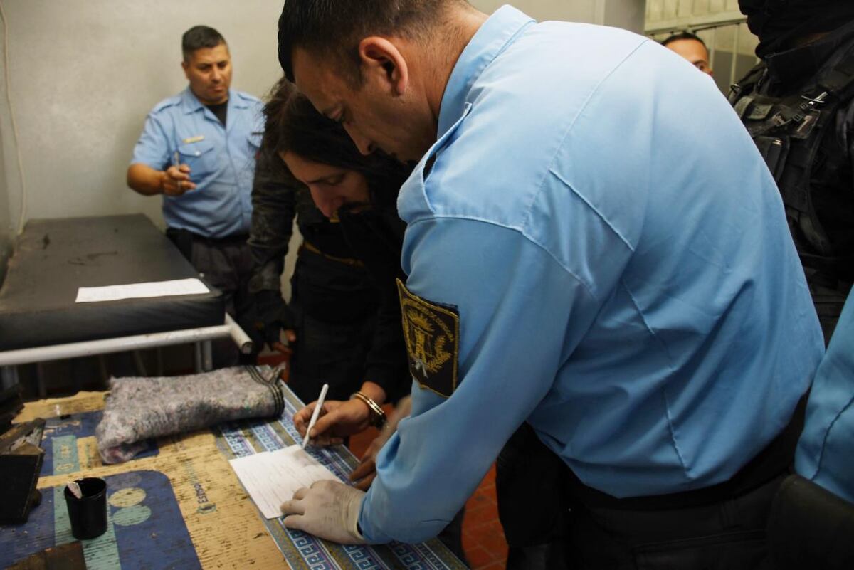 Pablo Laurta, preso en Córdoba. (Policía)_