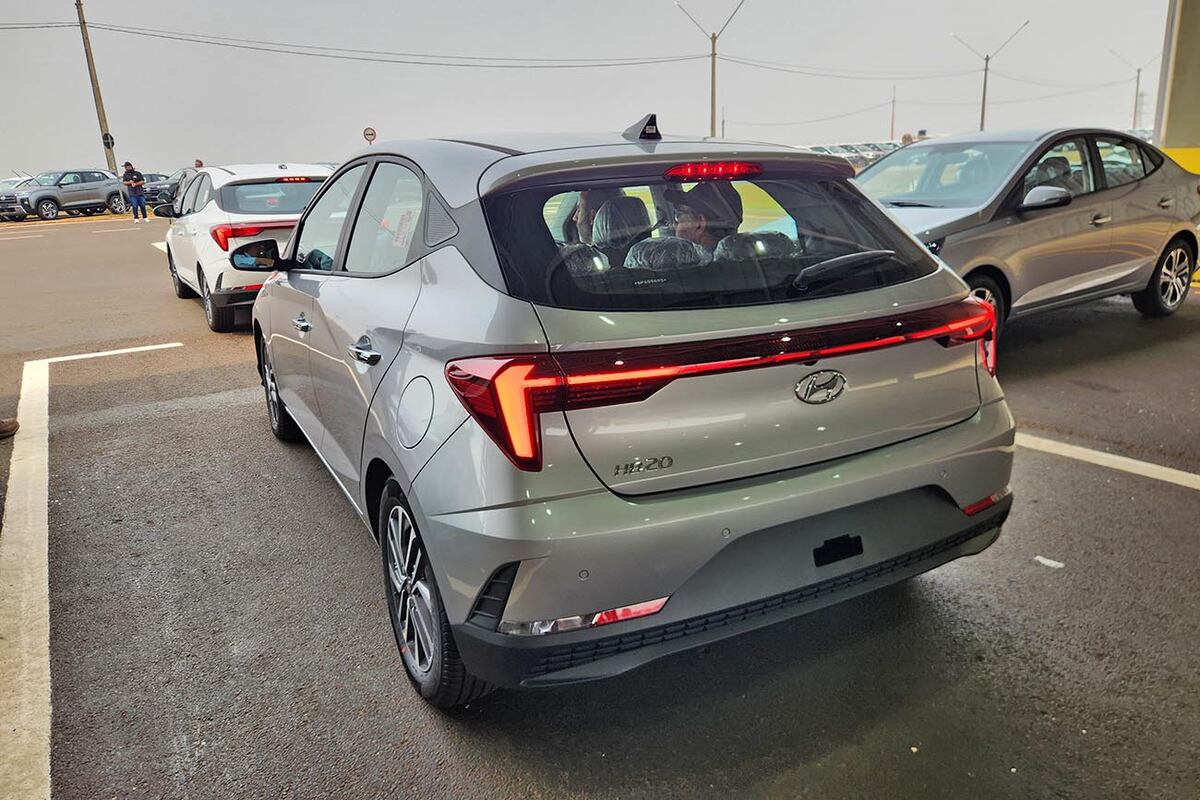 En una primera etapa el Hyundai HB20 se ofrecerá en Argentina con silueta hatchback. La variante sedán no fue confirmada aún.