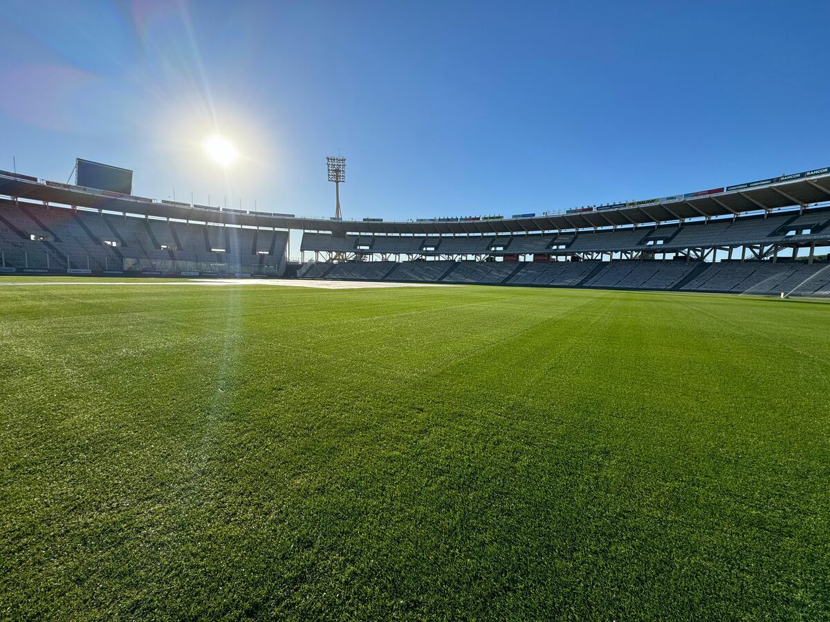 Hay sectores del campo de juego que ya lucen en buenas condiciones (Foto: Prensa Agencia Córdoba Deportes).