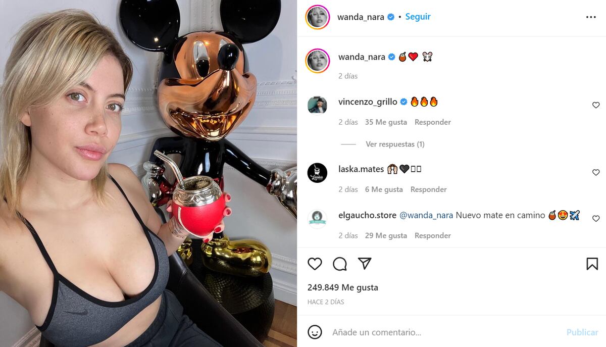 (Instagram Wanda Nara)