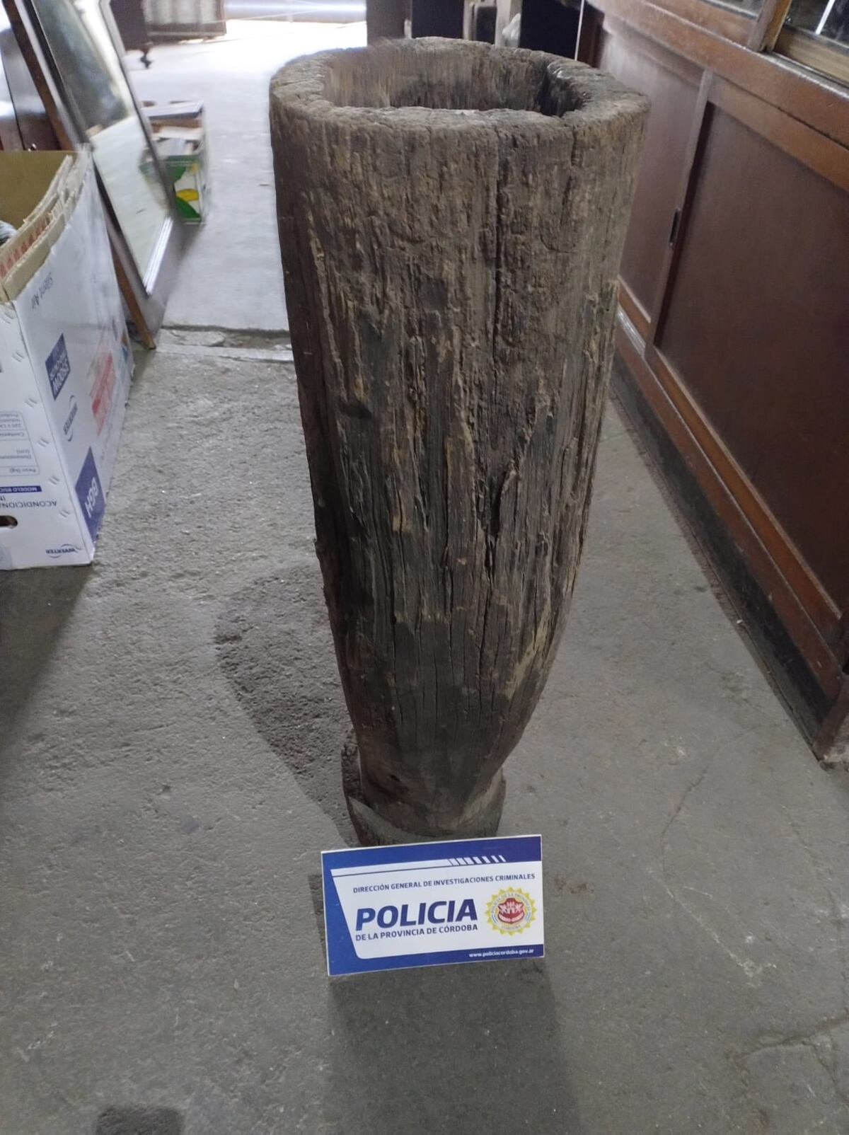 Los elementos secuestrados en Córdoba. (Policía)