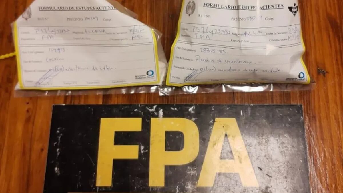 La droga que una mujer intentaba hacer pasar a la cárcel.