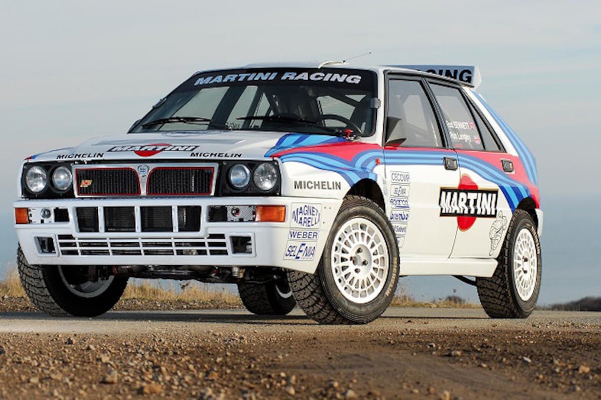 El Lancia Delta Integrale, el monstruo de potencia que brilló en el WRC a medianos de los '80 y principio de los '90.