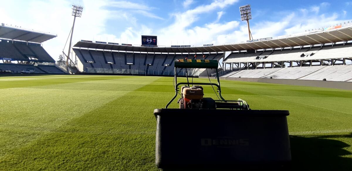 Así está el estadio Mario Alberto Kempes para recibir la final entre Boca y Tigre. (Agencia Córdoba Deportes)