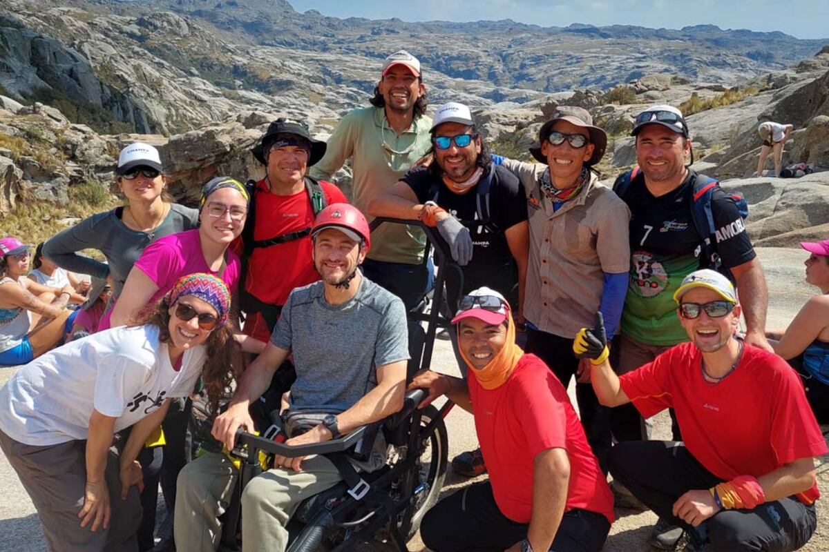 La excursión Champaquí Adaptado no se trata sólo de subir montañas, sino también de derribar barreras.