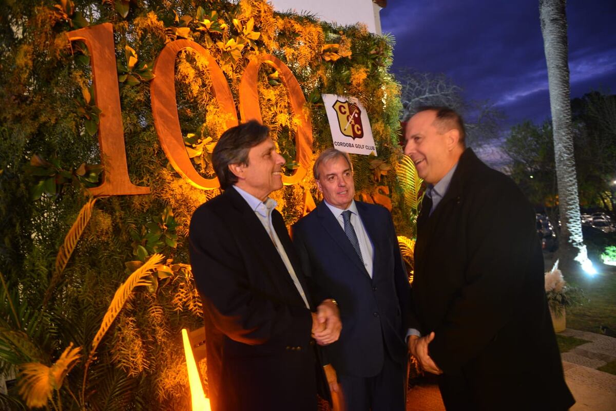 El Córdoba Golf Club cumple este jueves 100 años. Fotografías de la ceremonia. (Javier Ferreyra / La Voz)