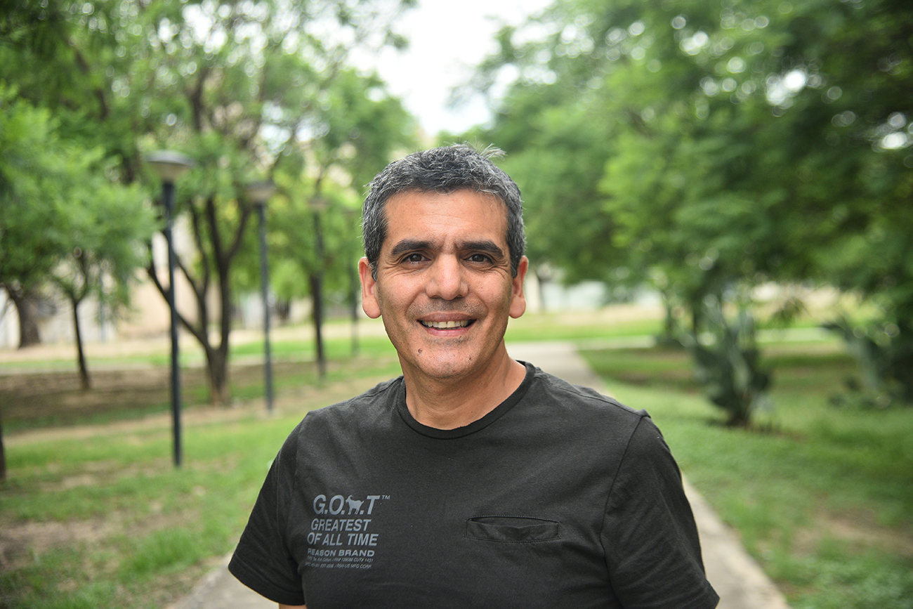 Santiago Palma, doctor en Farmacia e investigador del Unitefa (Conicet –UNC), recibió el Premio Houssay 2025 en la categoría Química no biológica. (Pedro Castillo / La Voz)