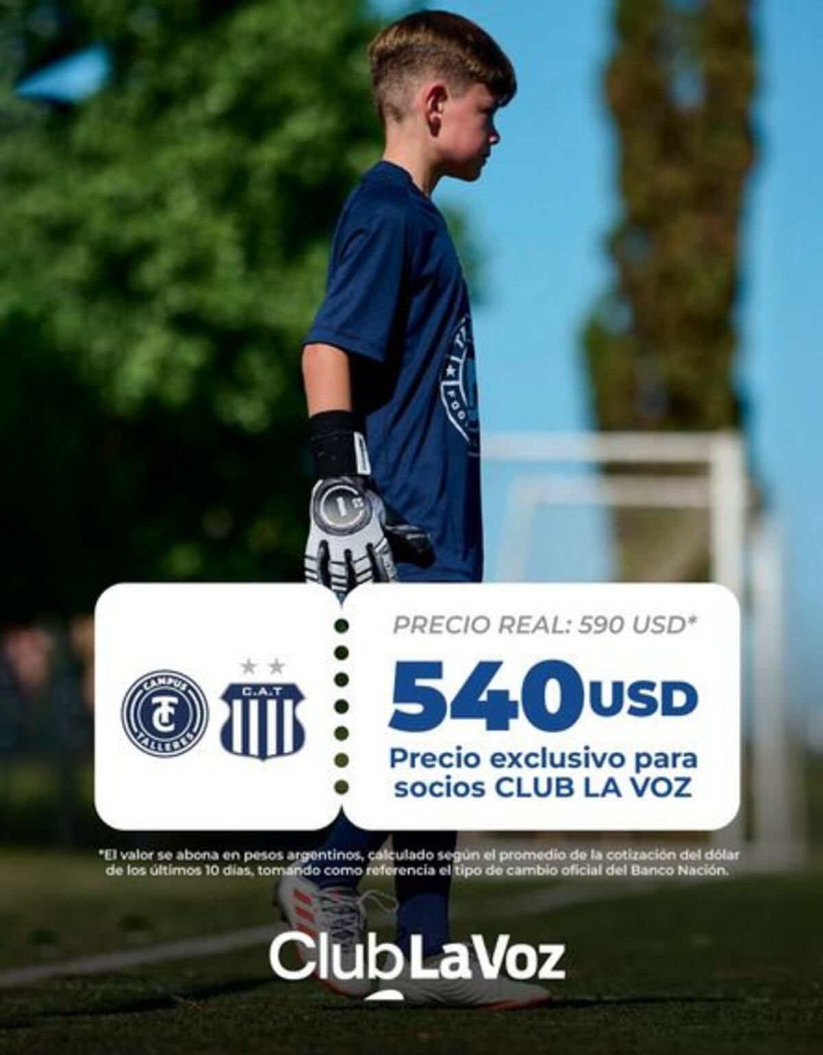 Campus Talleres en julio, una experiencia única. (Prensa Talleres)