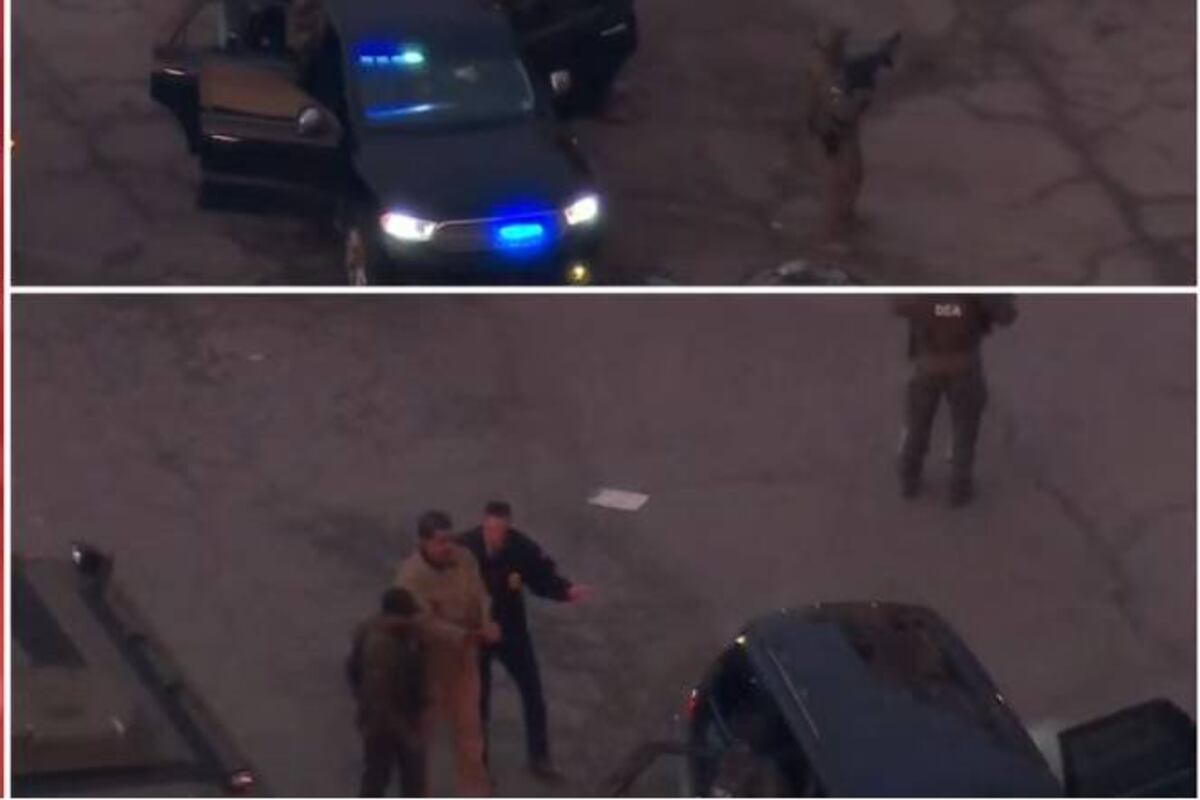 Así trasladaban a Maduro para que declare en Nueva York. (Captura)