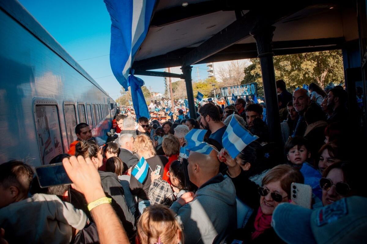 El Tren Solidario en Río Tercero: esperanza, encuentro e impulso local