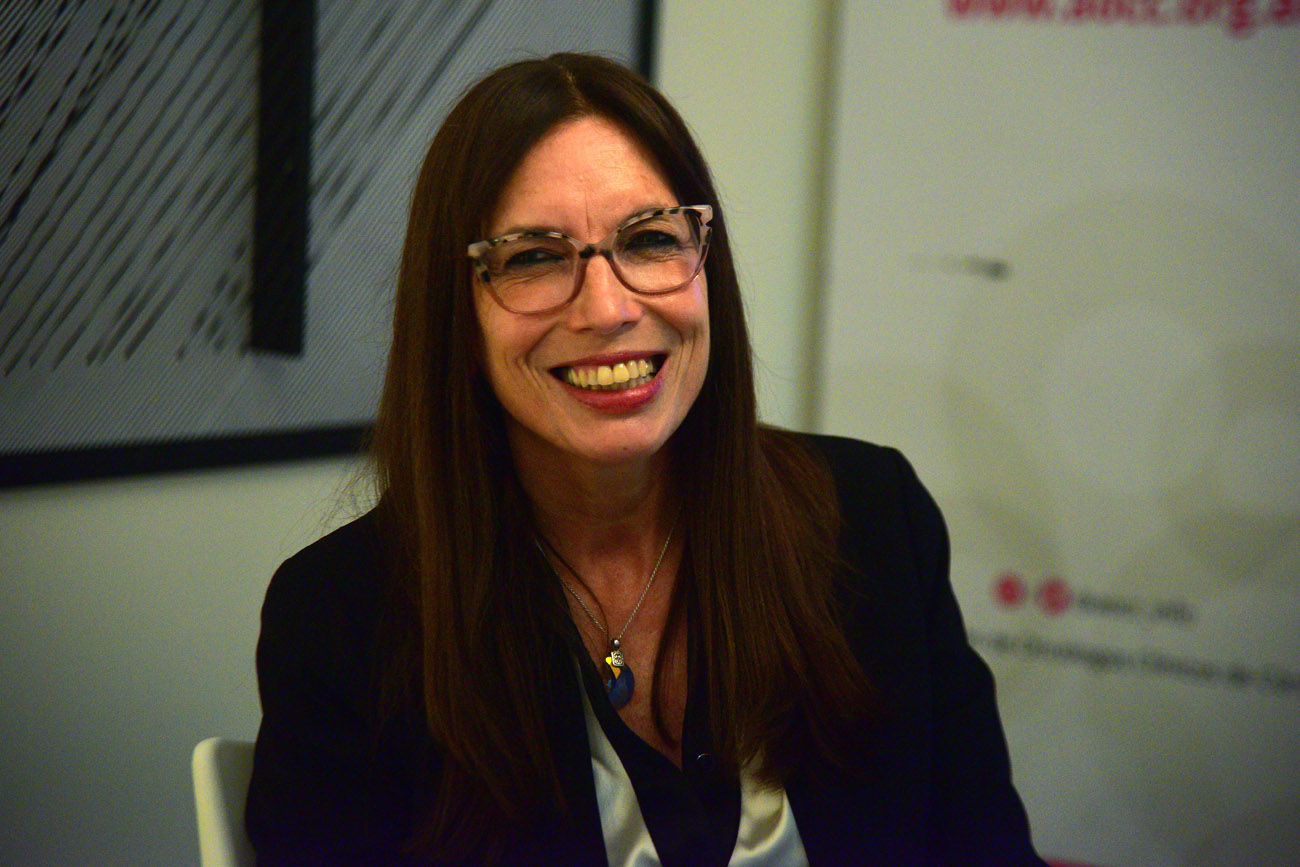 Verónica Vera Merino, radio-oncóloga y coautora del trabajo.  (Pedro Castillo / La Voz)