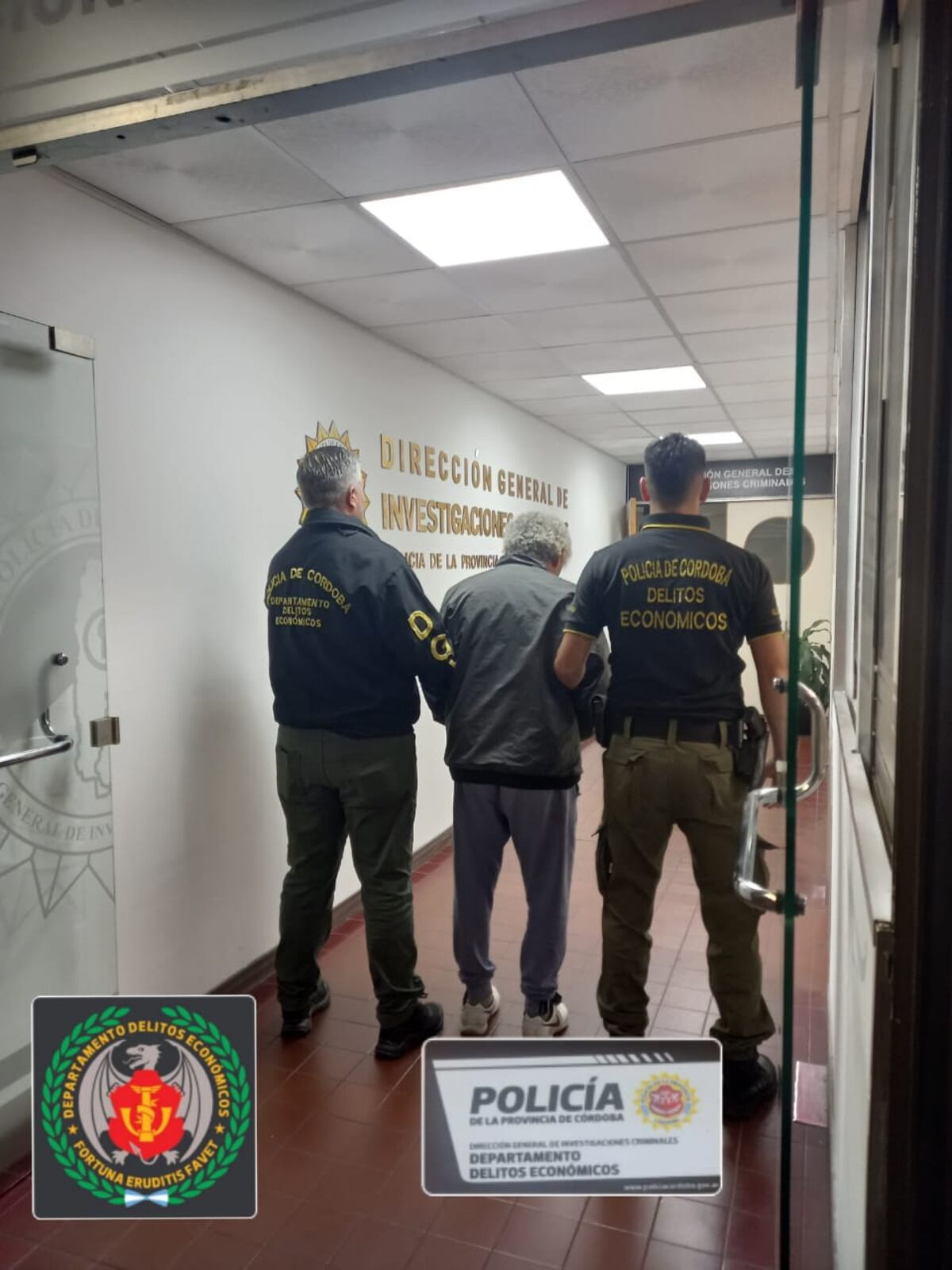 Operativos y detenidos por estafas en Córdoba. (Policía)