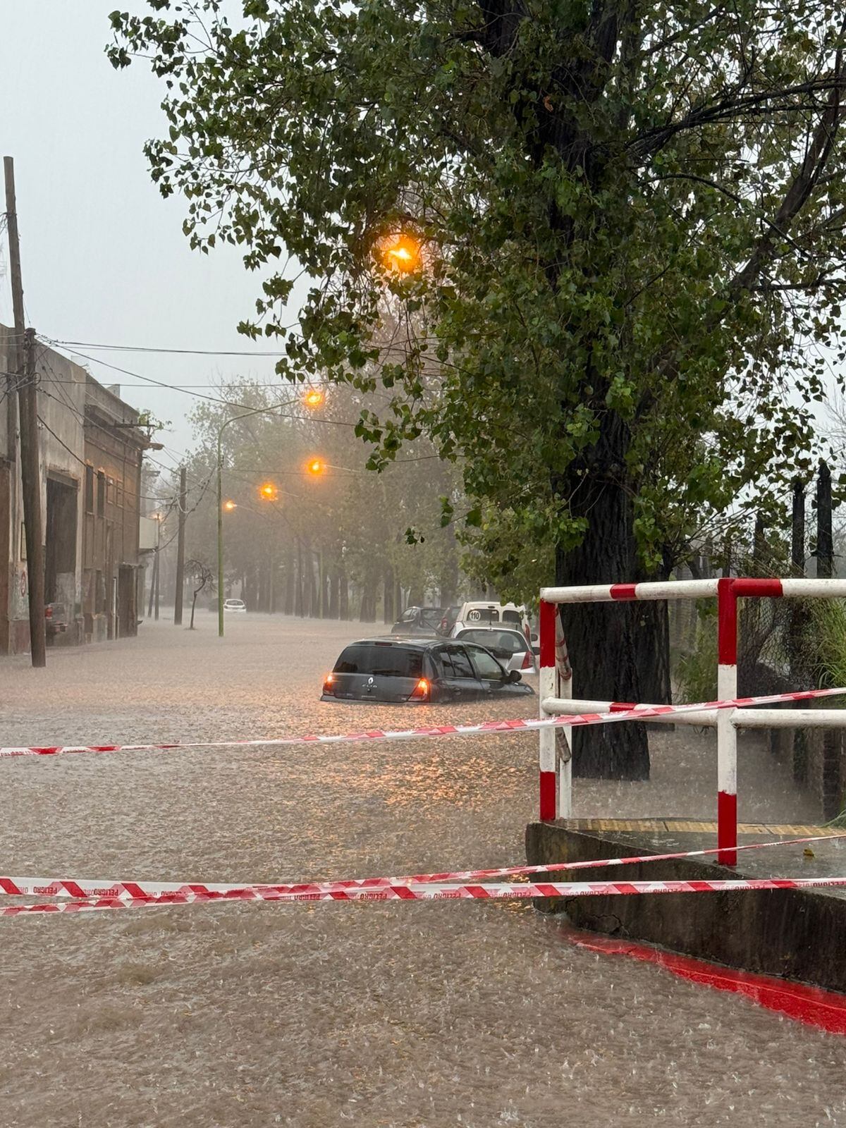 Más de 300 milímetros cayeron en la zona de Zárate.