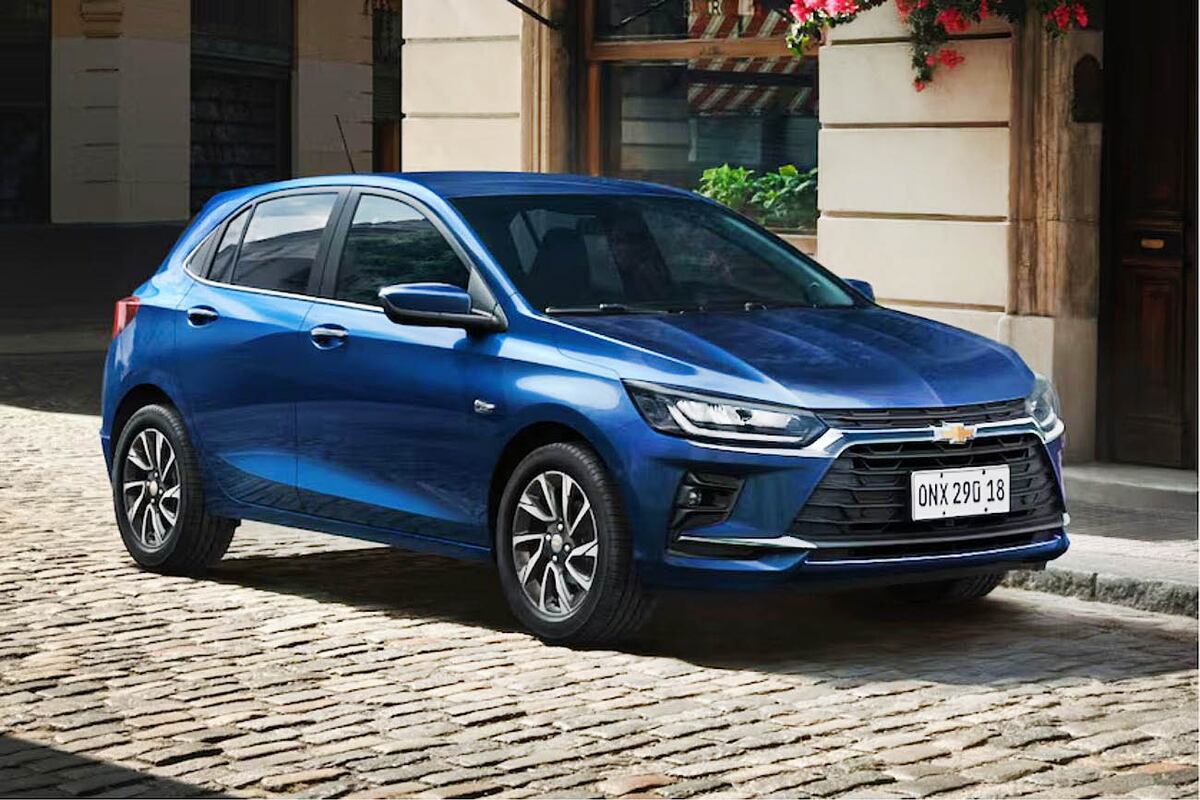 Así luce ahora el Chevrolet Onix tras su última actualización.