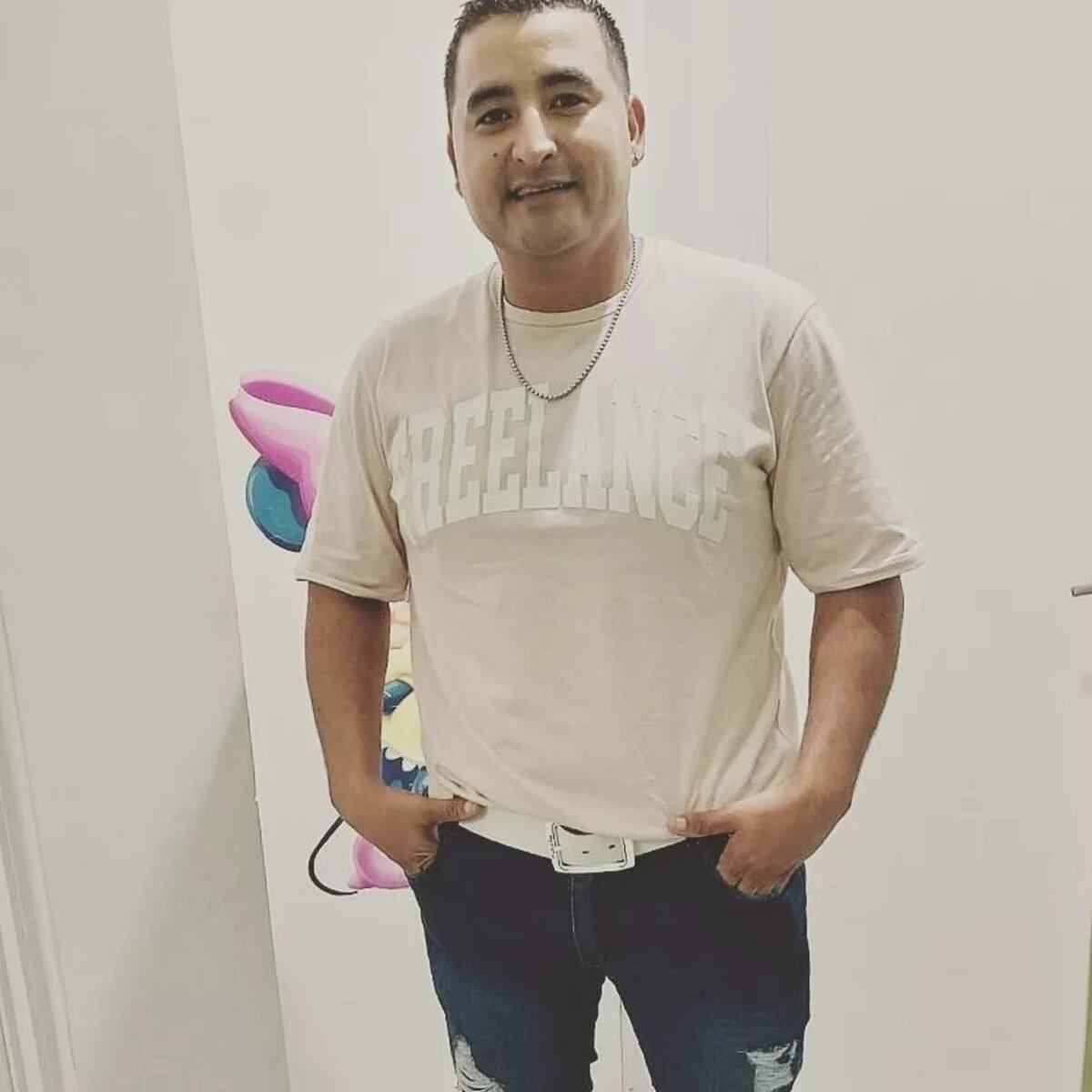 El joven que está internado. (Gentileza)