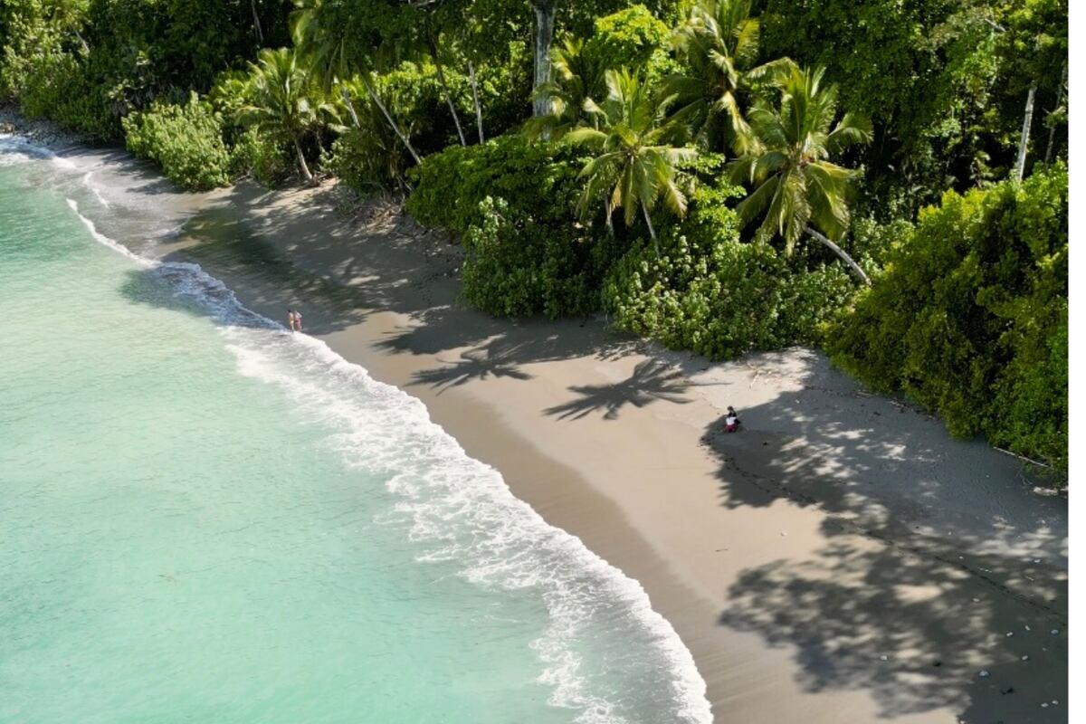 Playa Platanares. Se extiende a lo largo de la costa del Golfo Dulce y es famosa por su arena oscura, producto de su origen volcánico, además de su biodiversidad y tranquilidad. Es un lugar ideal para disfrutar de la naturaleza, avistar aves y fauna marina.