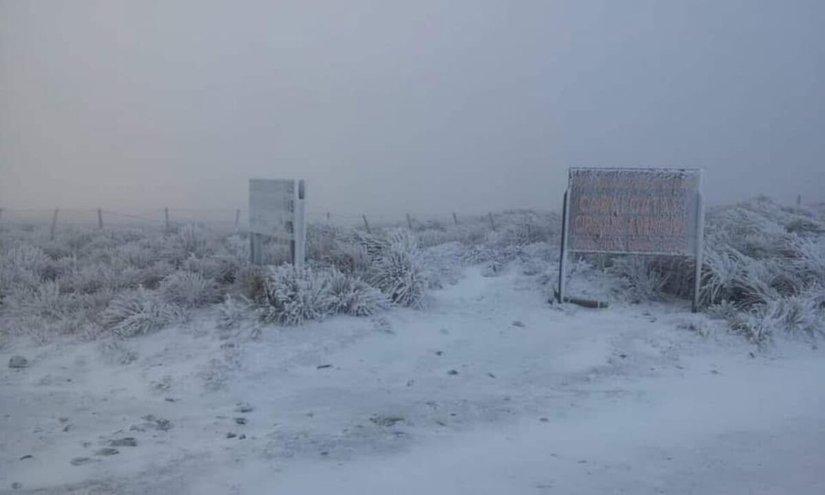 Nevada en San Luis. (Diario de San Luis)