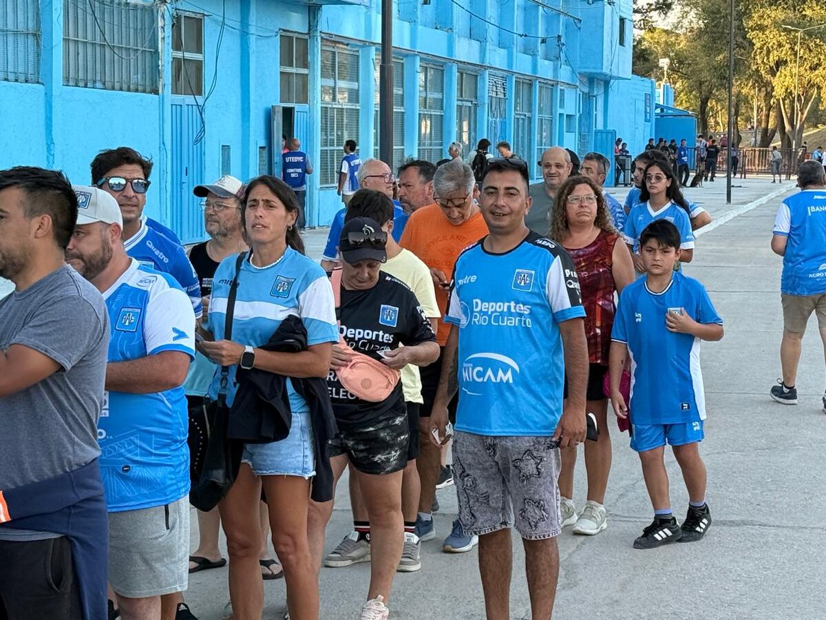 Cara ‘e Cancha de Estudiantes de Río Cuarto. (Tomy Fragueiro / La Voz)